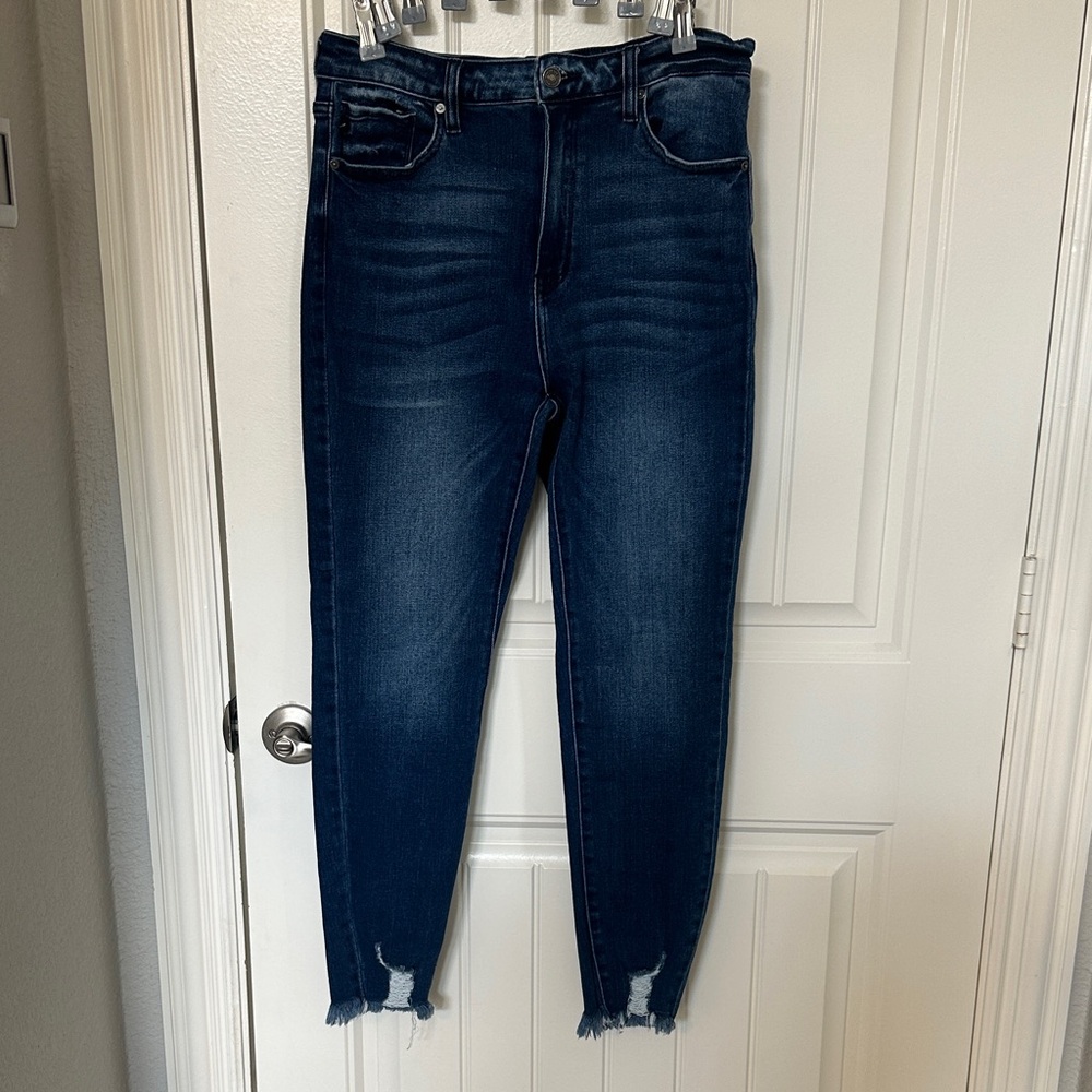 KanCan Midnight Blue Ankle Jeans